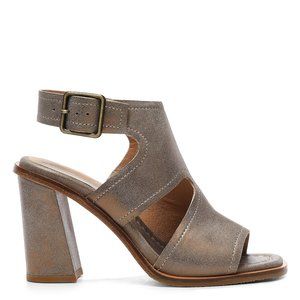 Donald J Pilsner Emiko Tumbled Metallic Brush Off Bootie | Size 11